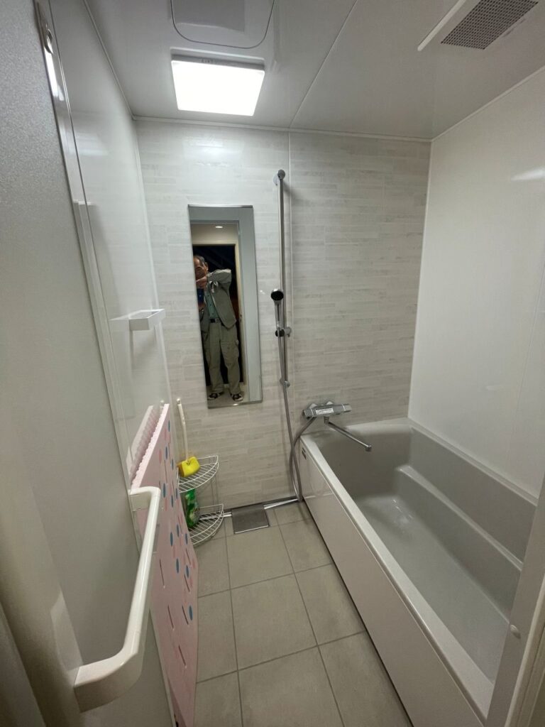 1階ユニットバス新設