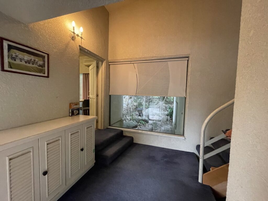 ゆったりとした玄関ホール