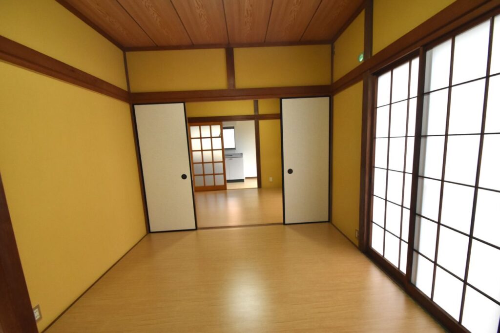 ★1階和室6帖（ウッドカーペット）①