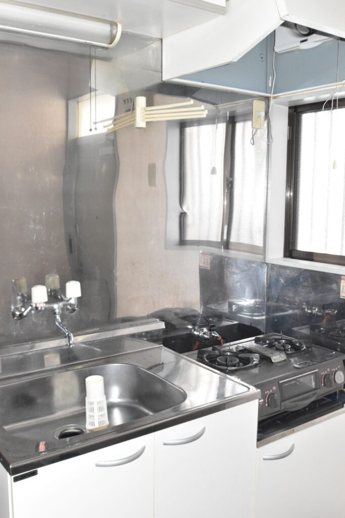 流し台とコンロ